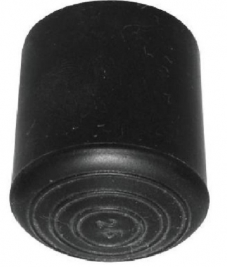 Gummifuss Kappe für Chrom Rohr rund Umkleidekabine Ankleidekabine für Art Nr UFrei1B