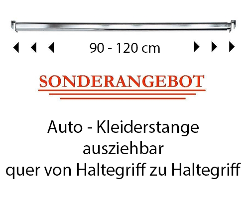 Auto-Kleiderstange 90-120cm