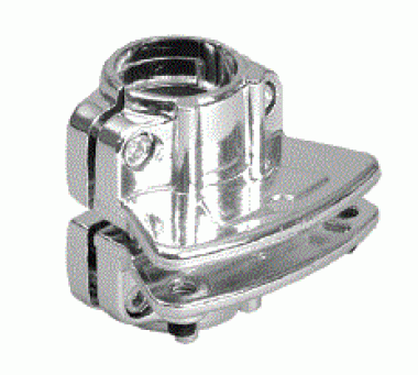 Glasbordhalter Glashalter Halter Auflagen für Glas Regalböden für Chrom Rohr rund Wandregalsystem Garderobensystem Kleiderkammer Kleiderstangen