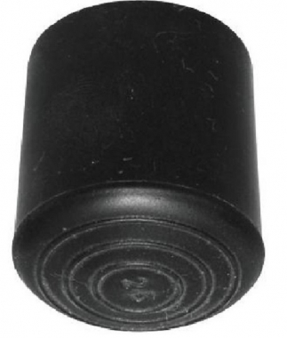 Gummifuss Kappe für Chrom Rohr rund Ankleidezimmer Wandregalsystem Garderobensystem Kleiderkammer für Art Nr AnZi.2+2+1