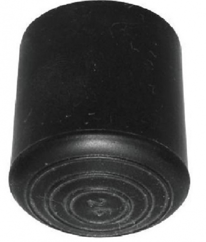 Gummifuss Kappe für Chrom Rohr rund Ankleidezimmer Wandregalsystem Garderobensystem Kleiderkammer für Art Nr AnZi.2+2+1